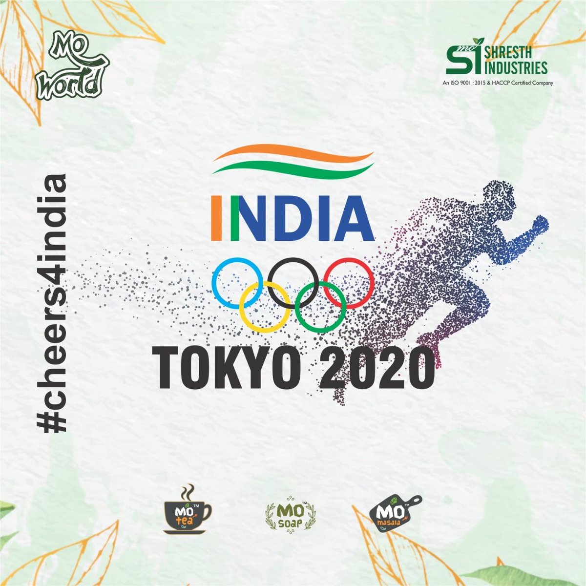MoShresth's tweet photo. Congratulations Team India!!! 
Shresth Industries &amp; MO World applauds you for the showing the extraordinary sportsmanship &amp; highly competitive spirits in Olympics-Tokyo2020. 
#TeamIndia, #Cheer4India, #Tokyo2020, #OlympicsKiAasha, #ChakDeIndia, #ShresthIndustries, #MoWorld https://t.co/dgxD2wy4nL