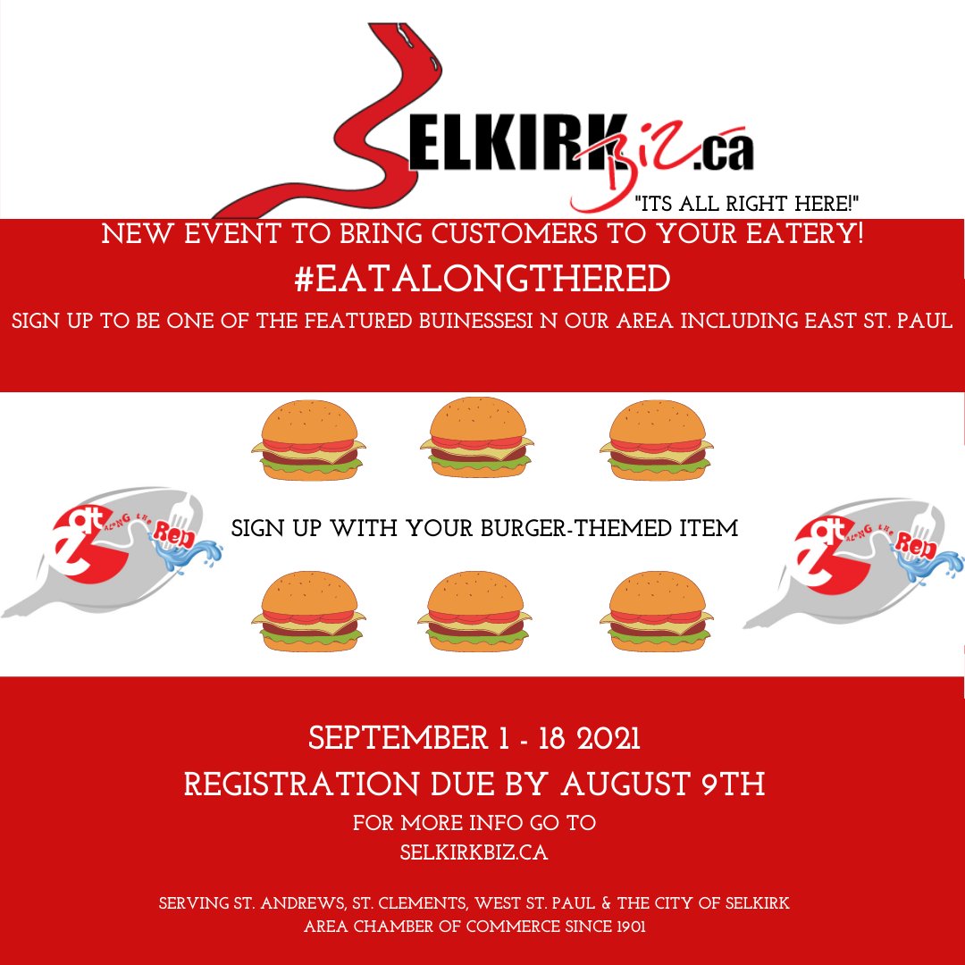 Eat along the red! Event coming soon, get ready to explore the areas best eateries! Deadline for application coming soon! - mailchi.mp/a714286a8890/n…