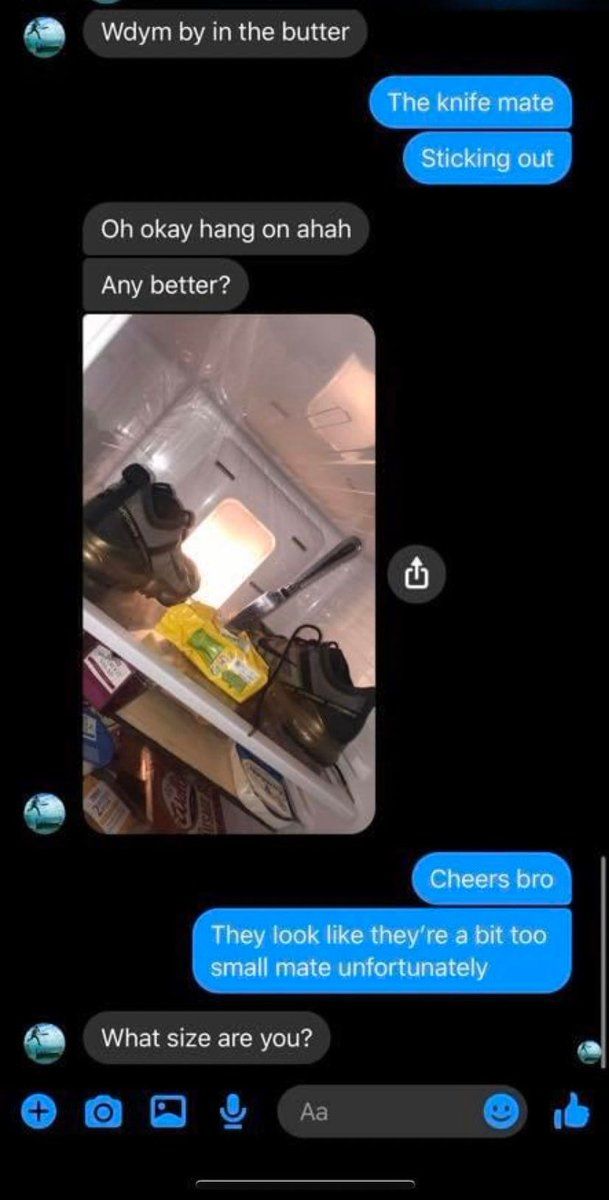 "Could you put the butter in between so I know it's a tagged photo?"  😂

📷: instagram.com/the_trainer_tr…