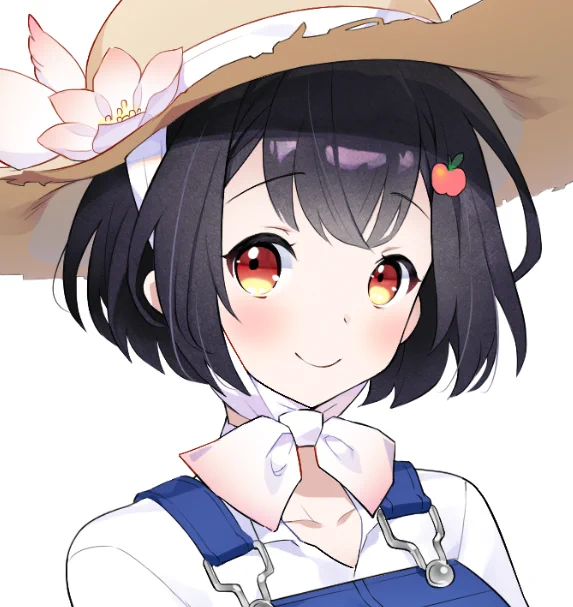 この度農家風りんこちゃん(@aomori_rinko)の立ち絵を担当させて頂きました🍎🍏 