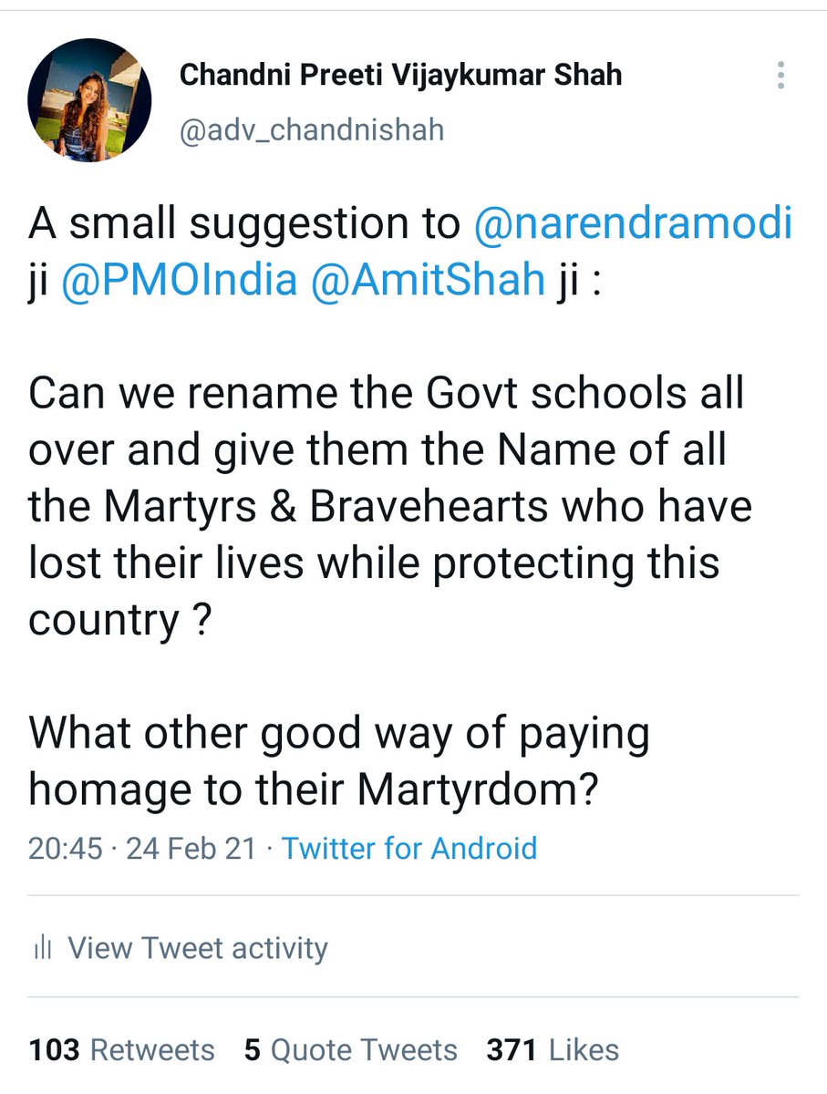 adv_chandnishah's tweet image. When the PM of the country makes you feel that you might have contributed even in the tiniest capacity in bringing some positive change in the country !!

Thank you @narendramodi Sir for making us feel so privileged. 🇮🇳❤️