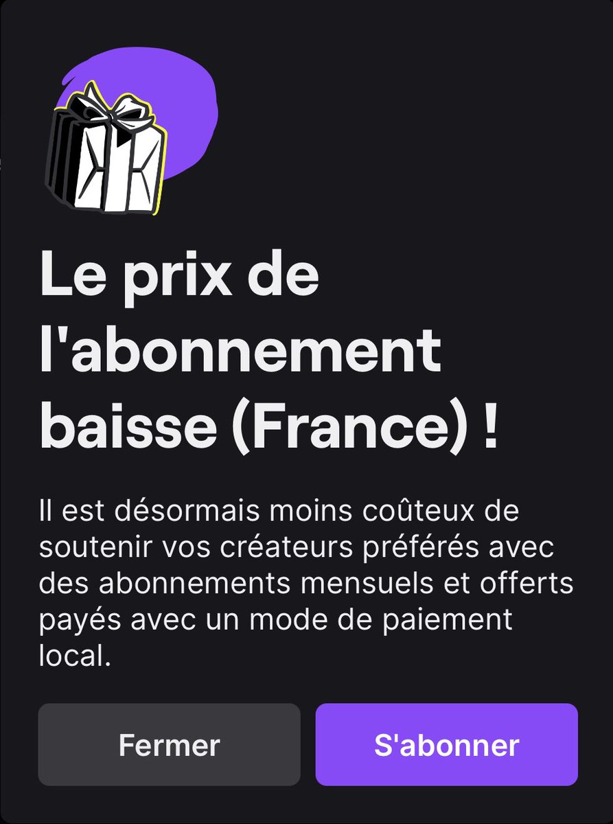 OpheDiscovery's tweet photo. Hey 👋 
Le prix des abonnements diminue donc c’est le moment de soutenir vos créateurs à prix diminué 😋

3,99€ au lieu de 4,99€‼️
On se retrouve dimanche pour le live Prime Vidéo donc n’attendez plus❗️

#Twitch #OpheDiscovery #live #sub #prime #video #amazon #onair #price https://t.co/R03Q6URADk