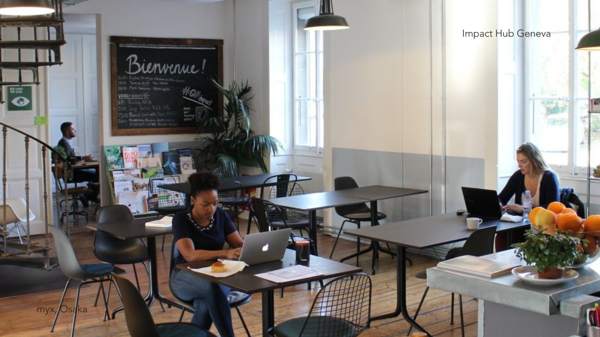 There’s a big chance you've heard about #ImpactHub, as they’re the world’s largest independent coworking spaces network. And we're super happy for having seven of their locations in Europe partnering with us! <a href="/impacthubgeneva/">Impact Hub Geneva - Lausanne</a> <a href="/ImpactHubSTO/">Impact Hub Stockholm</a> <a href="/ImpactHubZG/">Impact Hub Zagreb</a> are some of them. 🤩