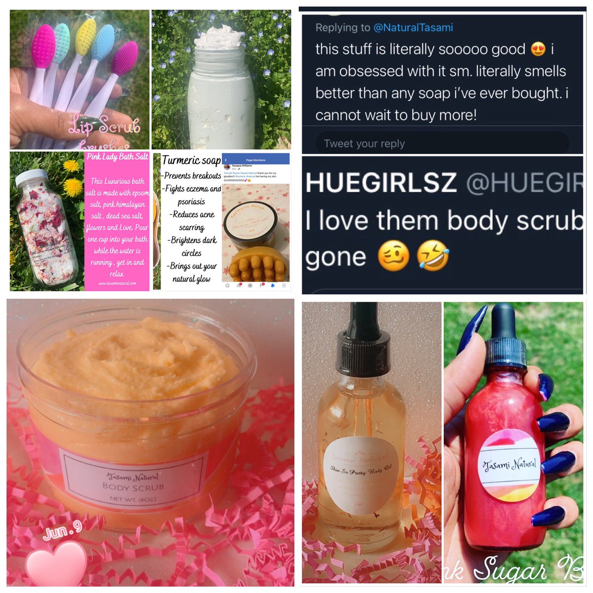 NaturalTasami's tweet photo. Grand rising and happy Friday my loves ❤️
I’m Love &amp; i have what your skin needs.
-Moisturizing Body butters
-Body Scrubs
-Body Oils
-Gentle soaps &amp;more
Head of to https://t.co/2O194or1Se https://t.co/EWkvdshxtd