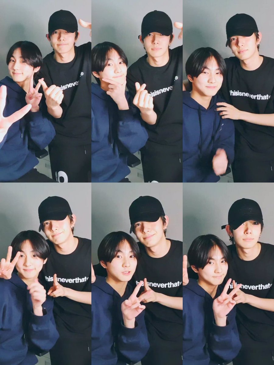 beloved twins :) #HEESEUNG #JUNGWON