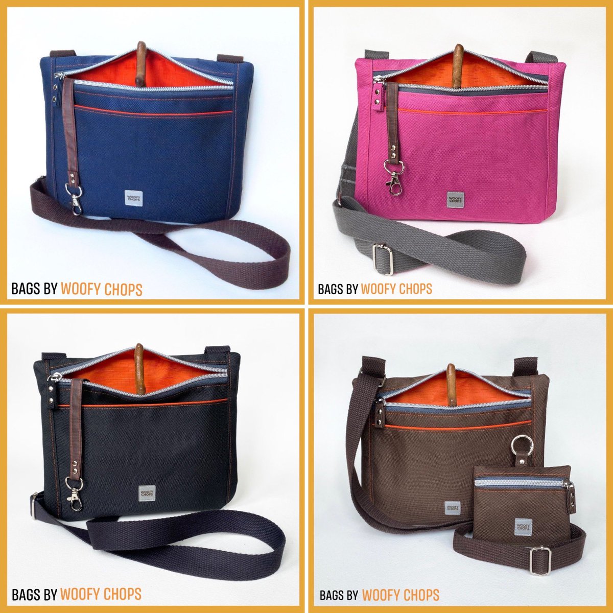 parker_chops's tweet photo. Hey folks &amp; furs 🧡 
Woofy Chops have ventured into making waterproof dog walking bags &amp; treat/poo pods, all in waterproof fabrics with wipeable linings.   If your hoomans are interested follow the link to take a little look xx 😘 https://t.co/JsNTBLZiJw https://t.co/KMMqSBSvtA