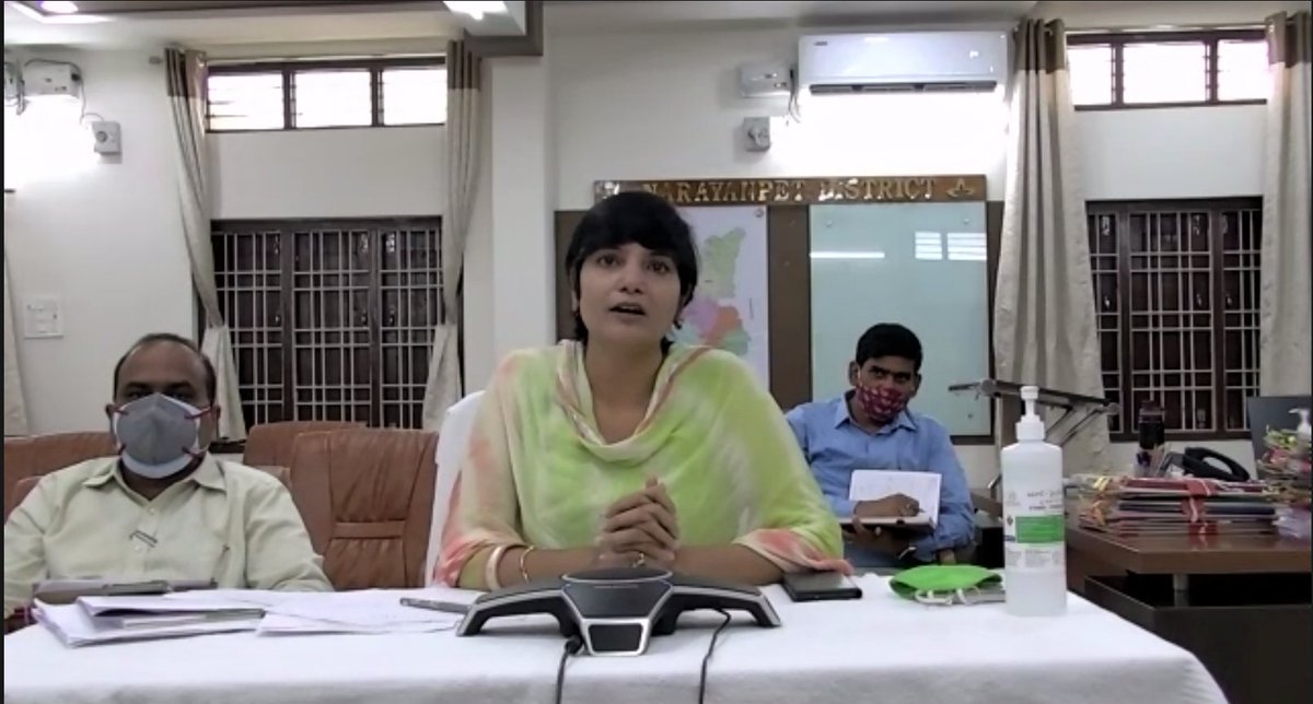 swachhbharat's tweet photo. "We have 280 villages, and all of them have dump yards. Be it waste segregation, collection or composting, we are working actively to ensure #SLWM and advance towards #ODFPlus." - Ms. @harichandanaias, Collector, Narayanpet, #Telangana at #CollectorSamvad. 

@PMOIndia @gssjodhpur https://t.co/T71NV2fS2r