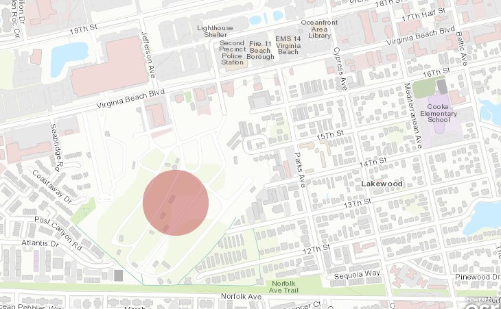 Heavy police presence at the Colony Mobile Home Park in the 900 block of Virginia Beach Blvd for a barricaded subject in a residence. Please avoid the area. More to follow as information becomes available.