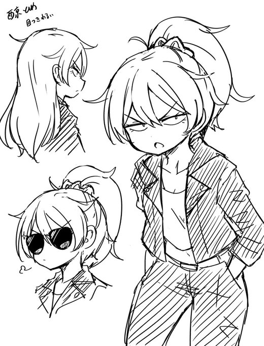 うちの子落書き 