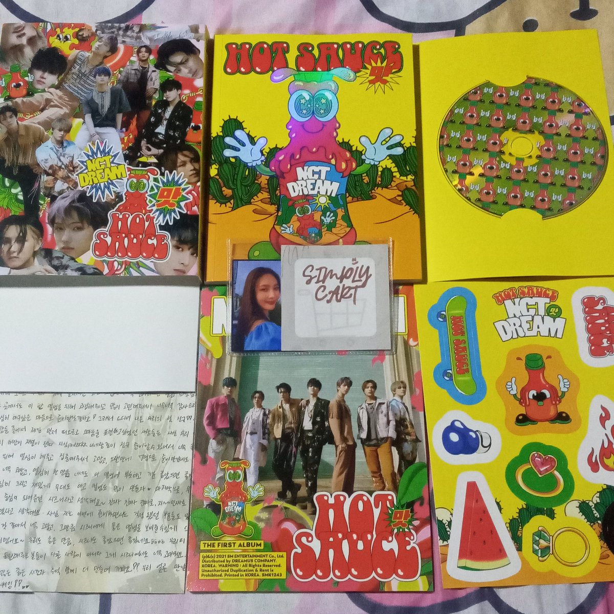 SIMPLY_CART's tweet photo. [ #SIMPLYonhands ] wts lfb ph

❥ nct dream hot sauce pb ver (no photocards)
❥ crazy, boring, chilling - 280 ea; 780 set

❥ onhand/ready to ship; mod: sco (checkout on 8.8) mop: gcash

Dm if interested~
🏷 mark renjun jeno haechan jaemin chenle jisung https://t.co/5SxhelrEEF