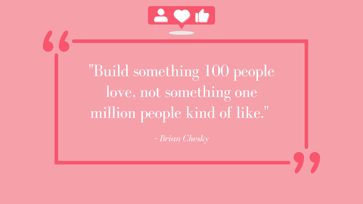 bettermetrics__'s tweet image. Build something 100 people #love, not something 1 million people kind of #like
#FridayVibes #fridaymood #fridayinspiration #FridayThoughts #quote #quotes #quotesoftheday #bestofthebest #InspirationalQuotes #DigitalMarketing #marketing #bestoftweets #bestoftheday #MarketingTwitter