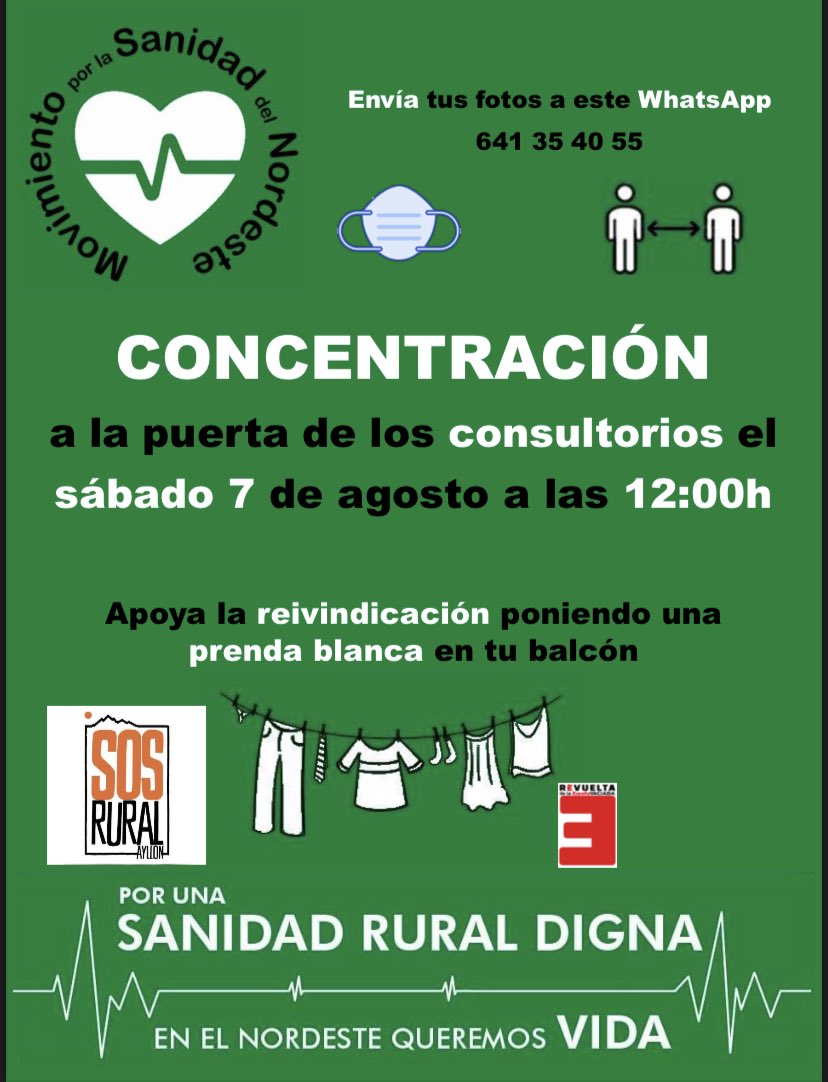 A 100 km del hospital, con carreteras insufribles, pretenden cerrar el punto de #urgencias . #sermenosnorestaderechos movilízate para mostrar tu #indignacion a <a href="/jcyl/">Junta de Castilla y León</a> <a href="/sacyl/">Sacyl</a> #sanidadruraldigna #despoblacion