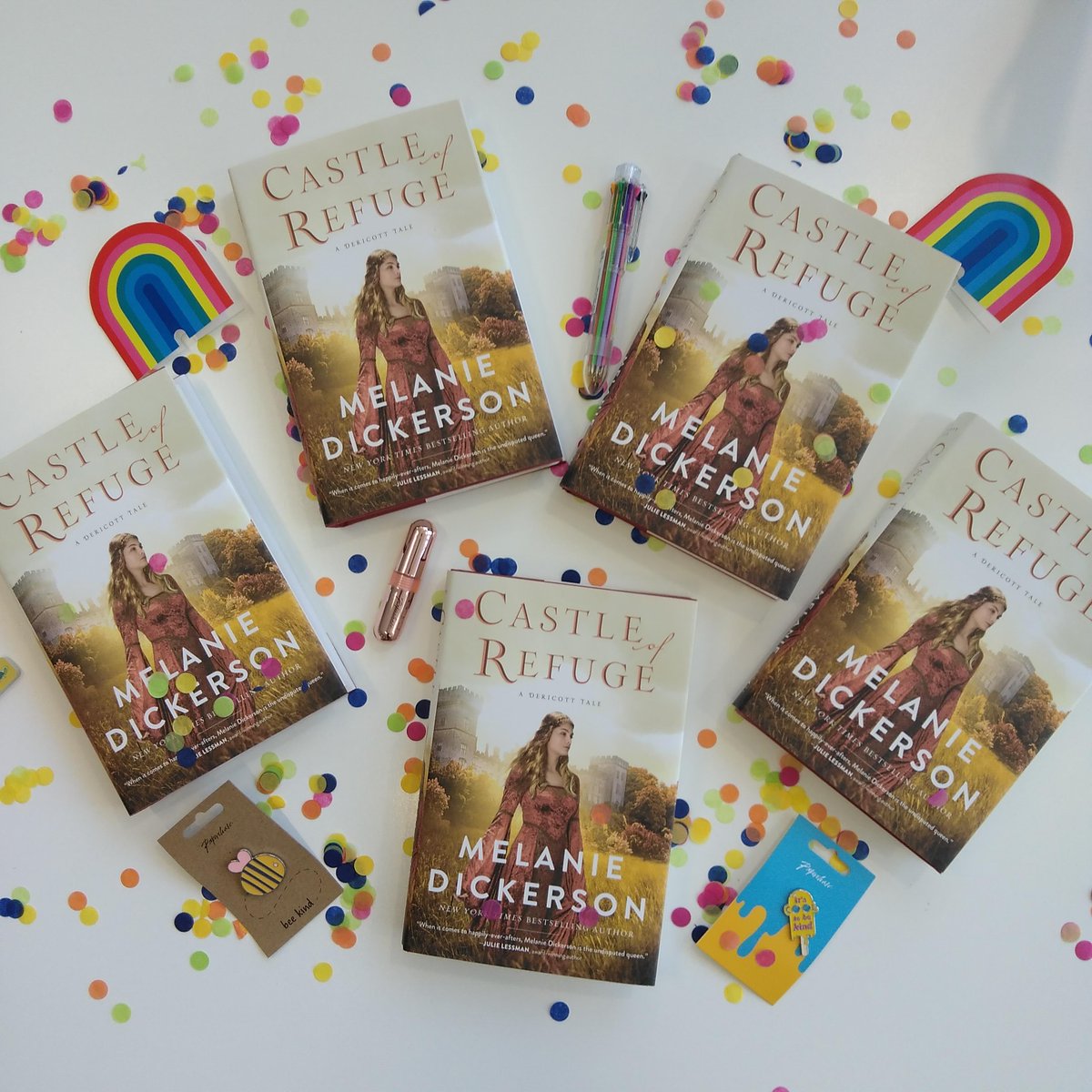 Our last giveaway for #atHomeYALC is 5 copies of Castle of Refuge by @melanieauthor 🏰 To Enter: RT, like and comment below what your favourite fairy tale is🧚🧚‍♂️ T&Cs: bit.ly/3yv7vEj Ending Sunday 6pm