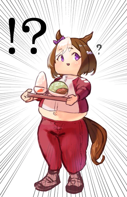 ちょっと太り気味なので夏なのにジャージを着てダイエットを試みるスペちゃん
#ウマ娘   #ウマ娘プリティーダービー #スペシャルウィーク #スペちゃん #illustration 