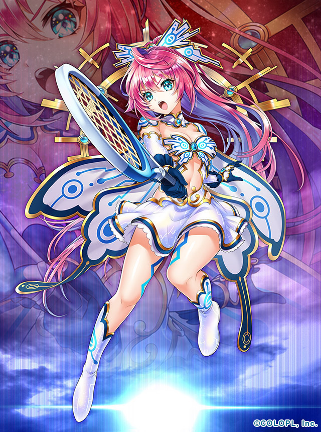 公式 白猫テニス 開発メンバーから 光翼アスラ の画像が届きました 明日は 邪神ハル の画像をお届け予定です 白猫テニス 祝白猫テニス5周年 T Co Tghyxeqf6e Twitter