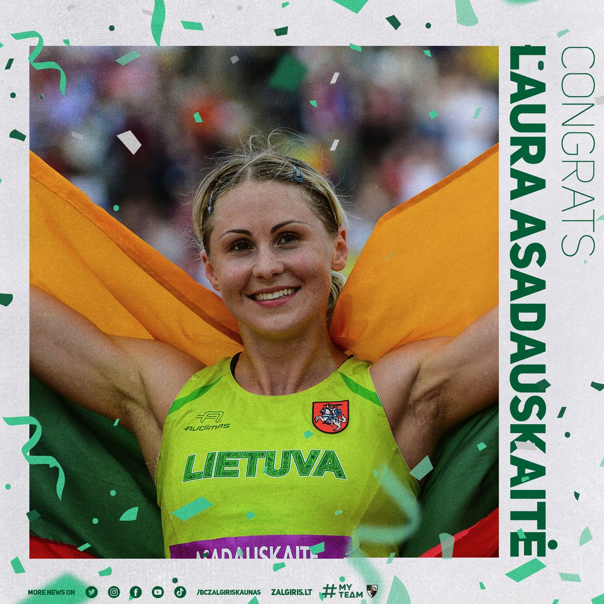 Lithuania has Olympic medal! Congratulations to Laura Asadauskaite on winning silver in modern pentathlon!!! 🥈
