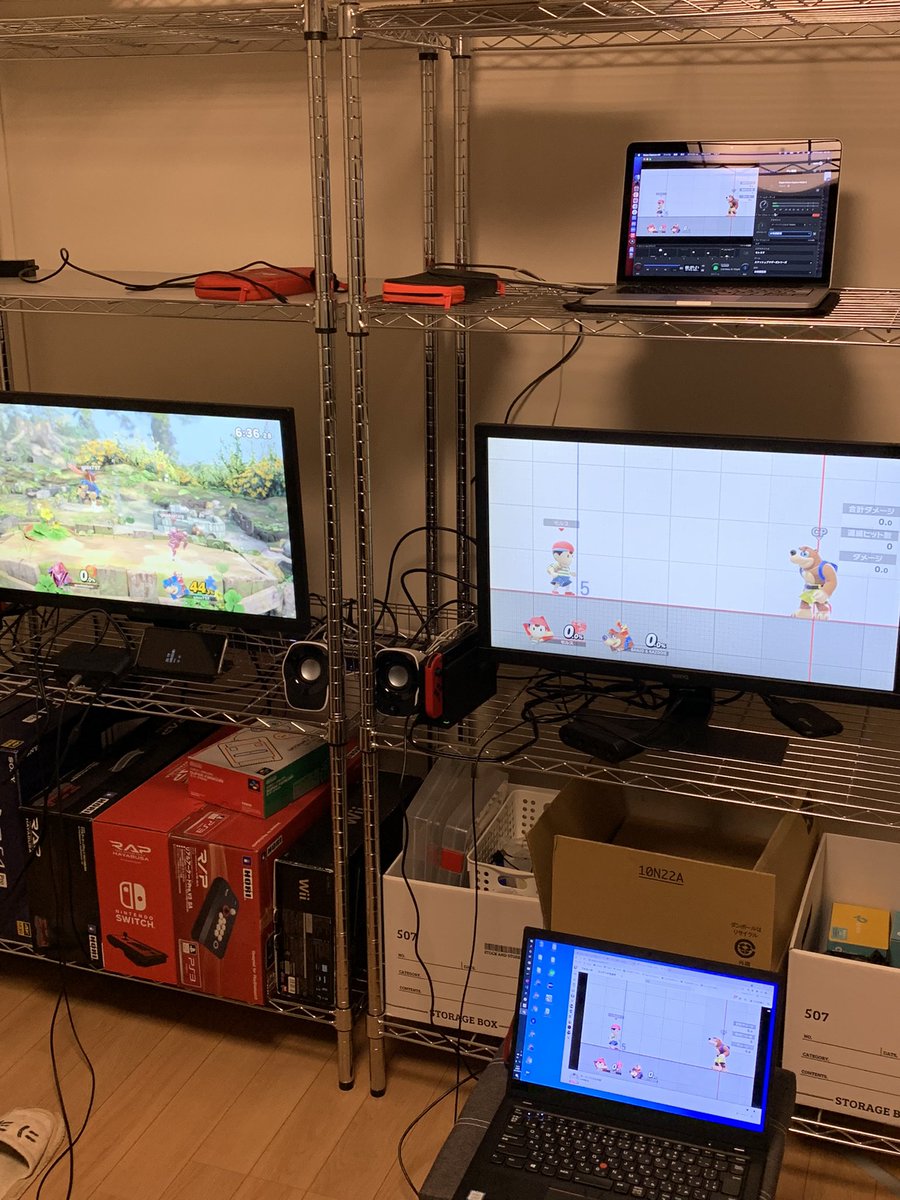 geekmtsm's tweet image. ゲーム配信環境の確認中。