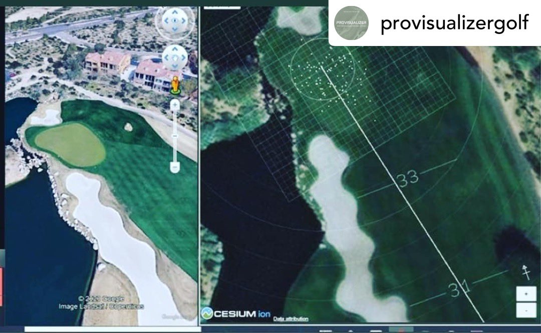 ProVisualizer's tweet image. Are looking to add something unique to your coaching toolbox then check out our course mapping programme. We have an online education series that gives you the platform to help your clients get round the golf course in fewer shots.