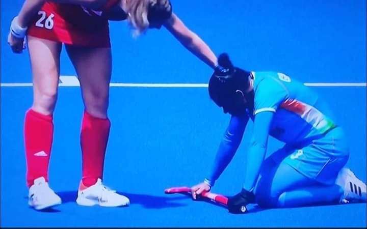 abhishekmatoria's tweet photo. The Indian women's hockey team put in a great performance in the Tokyo Olympics by working hard.  Loss and victory are two sides of every game, but the players of the team have won the hearts of crores of Indians with their courage. Wishing all the brave daughters a bright future https://t.co/7Y6yfPMEHd