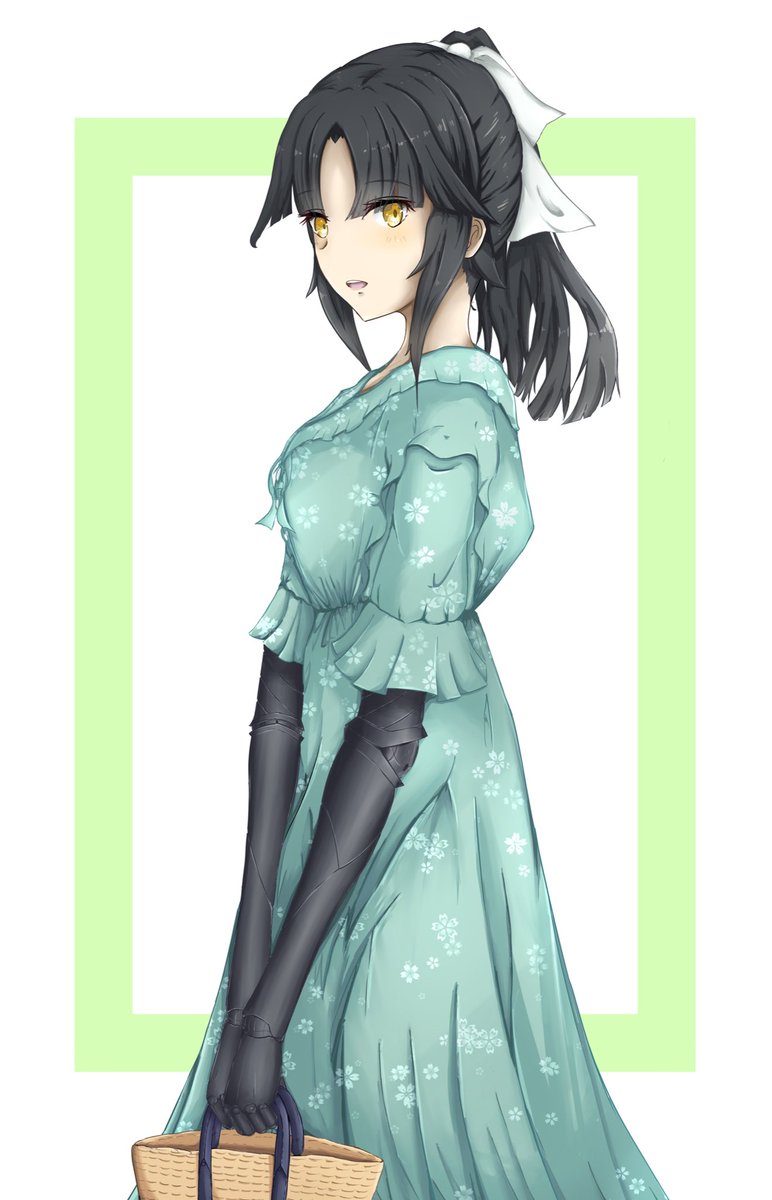 Fgo お題箱より フリルワンピ段蔵ちゃん フリルワンピはいい文明 Fgo あいちーのイラスト