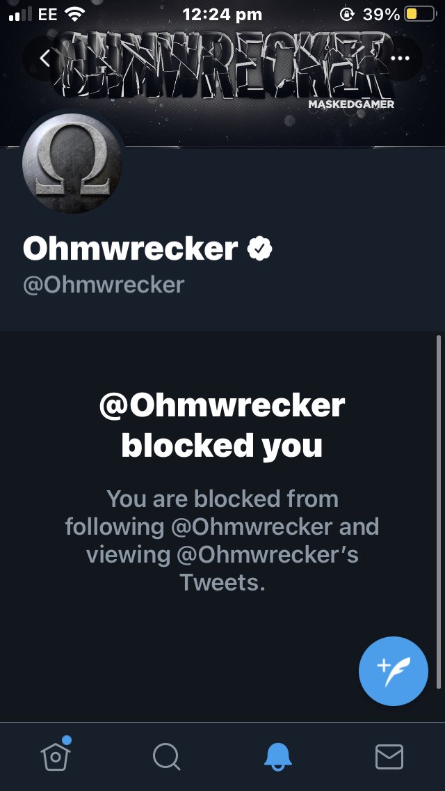 Bee_With_Horns's tweet photo. I got banned on my other account cause I said something about @ Ohmwrecker and then I get this 

My other account is @ BorkingSpaniel 

So I can’t tweet or anything on the other account https://t.co/kRpl8obdiQ