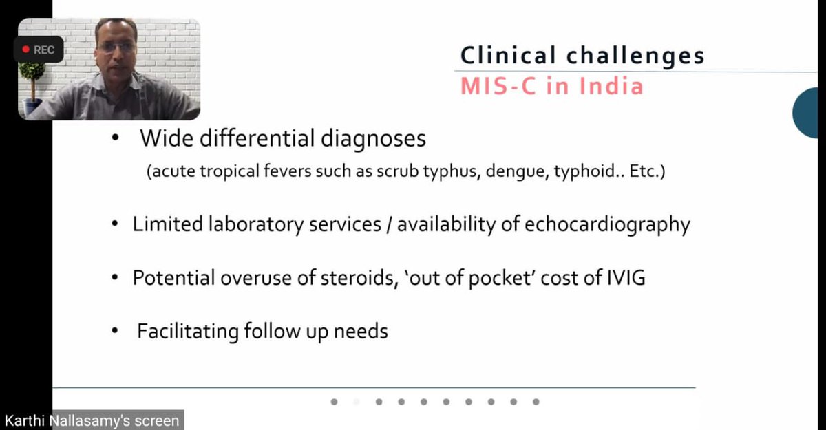 BulbulSood's tweet photo. Thank you @drarunbansal @theKarthist @shilkoMD for sharing your insights on "Multisystem Inflammatory Syndrome in Children" in #COVID19. 431 people, including 352 healthcare providers actively engaged in the session. @usaid_india @JohnsHopkins @AIIMSNagpur @hospadmnpgi @Jhpiego https://t.co/GIBqLW8X19