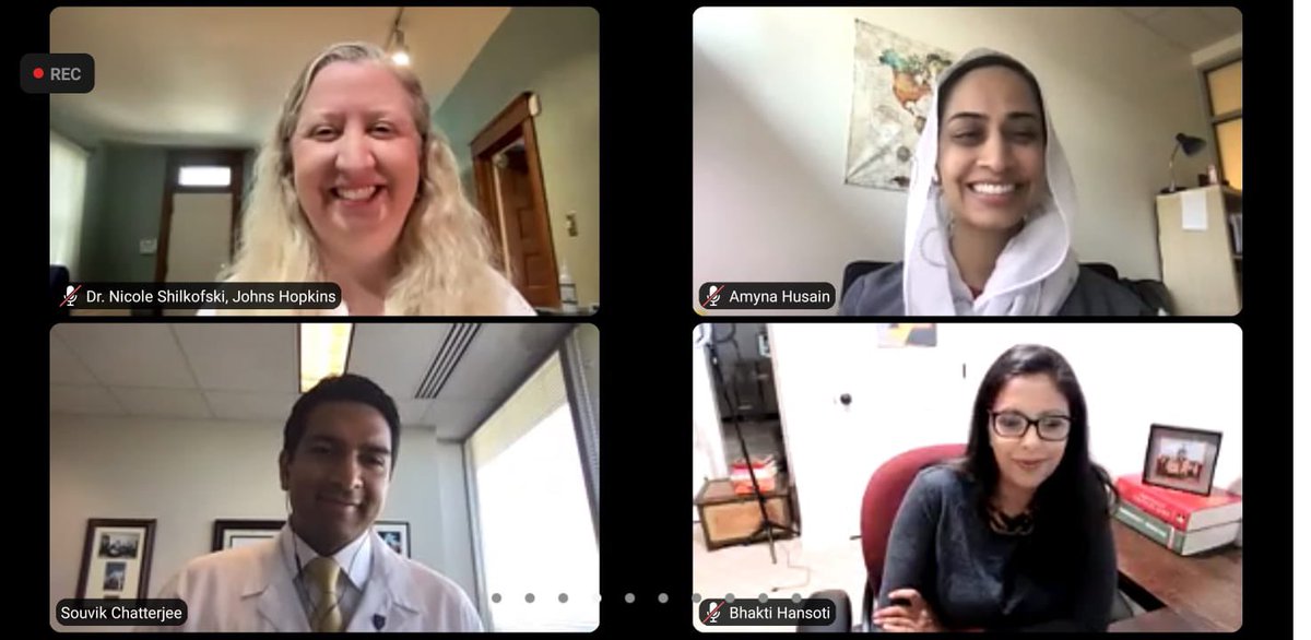 BulbulSood's tweet photo. Thank you @drarunbansal @theKarthist @shilkoMD for sharing your insights on "Multisystem Inflammatory Syndrome in Children" in #COVID19. 431 people, including 352 healthcare providers actively engaged in the session. @usaid_india @JohnsHopkins @AIIMSNagpur @hospadmnpgi @Jhpiego https://t.co/GIBqLW8X19