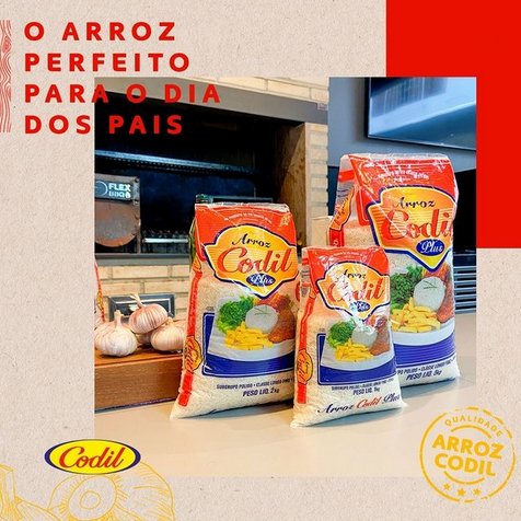 CodilAlimentos's tweet photo. Perfeito também para acompanhar as melhores receitas o ano todo! 🌾💙⠀#ArrozCodilPlus #CodilAlimentos #Arroz https://t.co/ZUfiPEb3iP