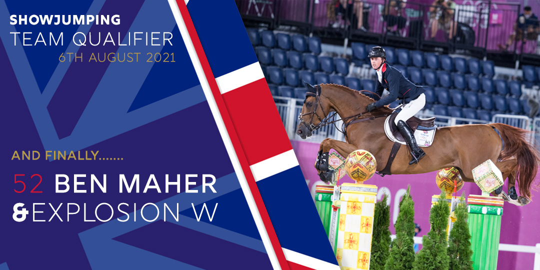 The last rider in for Team GB is Olympic individual gold medalists Ben Maher and Explosion W  💥

#equestrianshowjumping #equestrianjumping #equestrian #TeamGB #UnitedByEmotion #thisiswhatmakesus