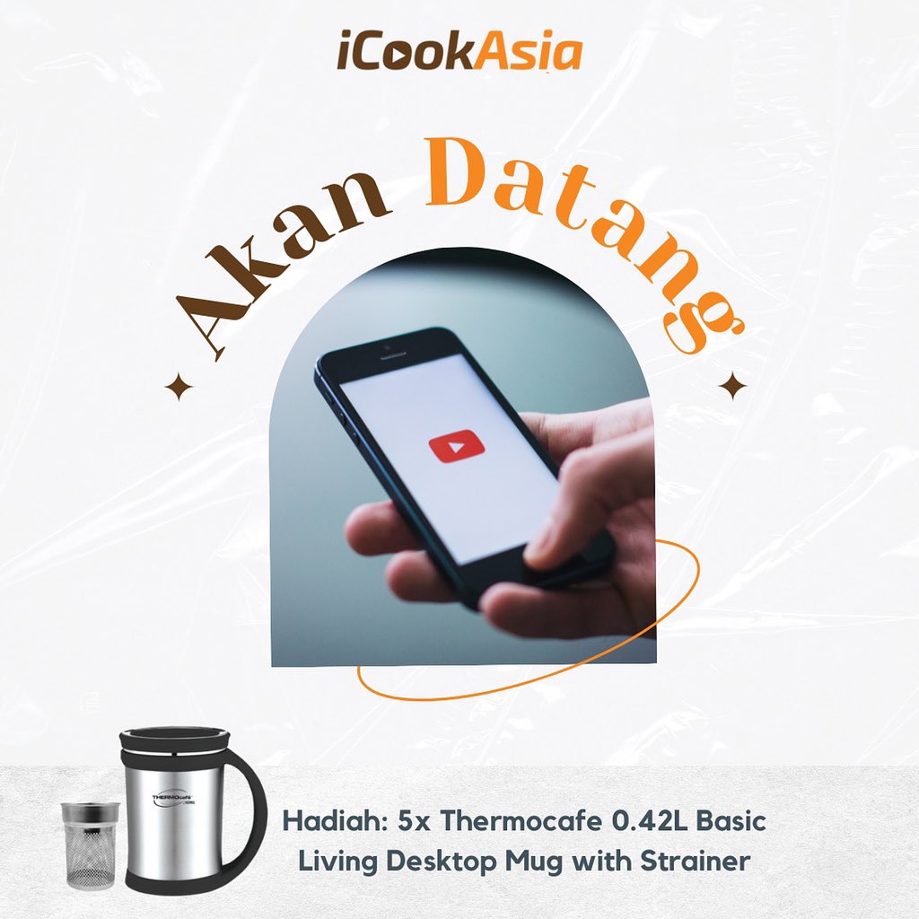 iCookAsia's tweet photo. Hi all, we have something exciting and special coming for you guys tomorrow! Can you guys guess it?
Jom teka di bawah! Stay tuned for more details 😊
#iCookAsia https://t.co/zUo1ESwytY