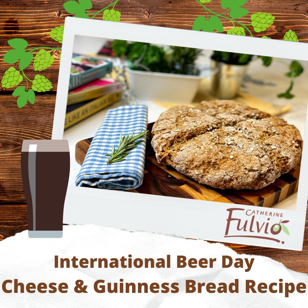 Cfulvio's tweet photo. A very happy International Beer Day to you, and it couldn't fall on a better day. Celebrate the day and get your weekend started with this delicious Cheese & Guinness Bread recipe. Cheers 😊
Swipe for Recipe
.
#InternationalBeerDay #Guinness #GuinnessBread #BeerDay https://t.co/Ecckr1nlb2