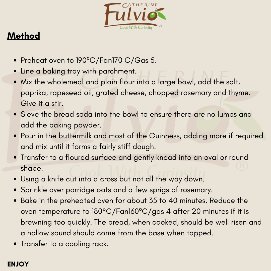 Cfulvio's tweet photo. A very happy International Beer Day to you, and it couldn't fall on a better day. Celebrate the day and get your weekend started with this delicious Cheese & Guinness Bread recipe. Cheers 😊
Swipe for Recipe
.
#InternationalBeerDay #Guinness #GuinnessBread #BeerDay https://t.co/Ecckr1nlb2