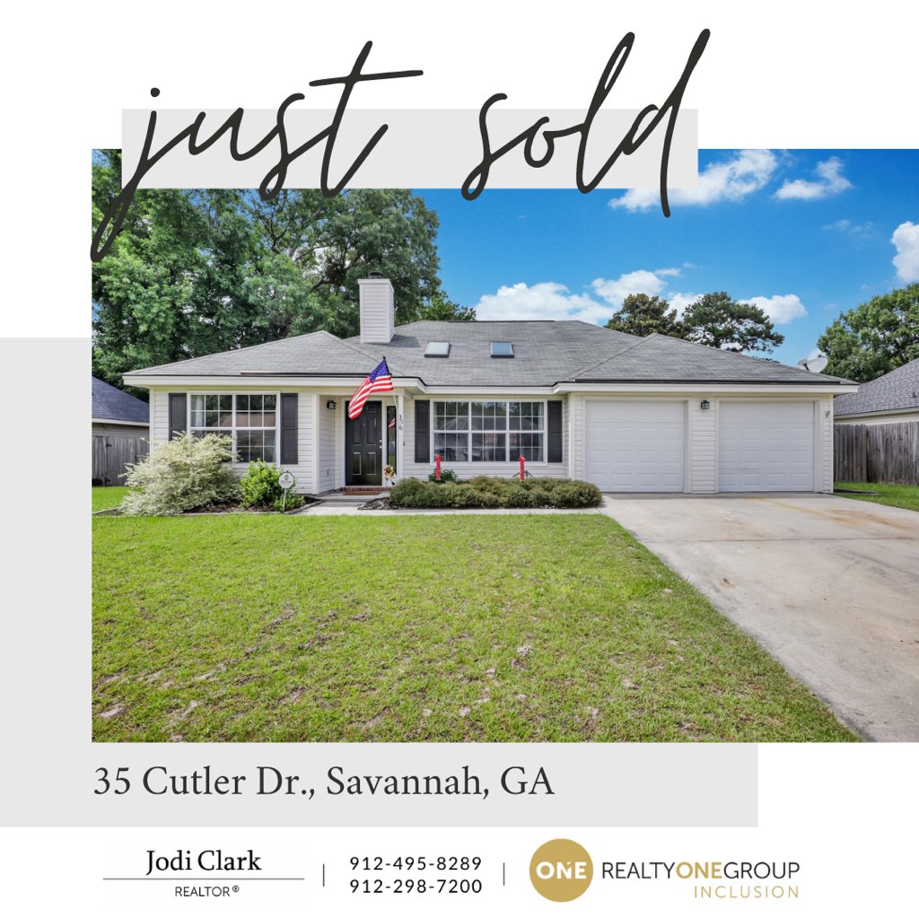 joditclark's tweet photo. Love working with military families! Congrats to my clients on the sale of their Savannah house. They are now off to Fort Benning! #savannahrealestate #savannahrealtor #militaryrelocationprofessional #servingthosewhoserve https://t.co/WqFpCVxonn