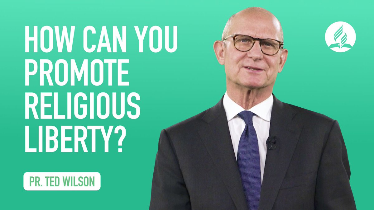 Religious Liberty is part of who we are as Adventists! This week Pastor Ted Wilson talks about the importance of freedom of conscience and how we can promote religious liberty around the world. 

youtu.be/7jM-sDvVeDA