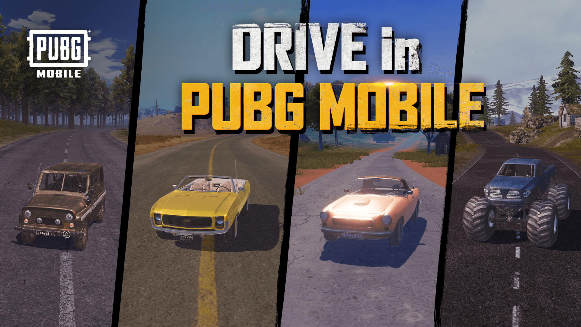 Pubg Mobile Japan 免許を持っていますか Pubg Mobile では免許を持っていなくても全ての車両を自由に運転できます もちろん 安全第一です T Co S28lprh1do ドライブ 自動車 バイク スポーツカー 4wd Pubgモバイル T Co