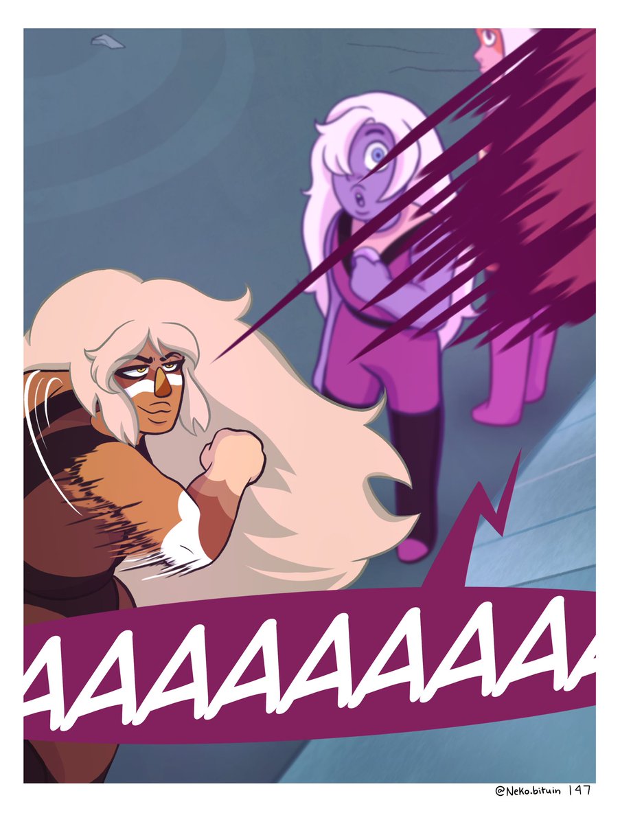 BituinNeko's tweet image. Pg 145-148
#StevenUniverse #FractureAU #fancomic