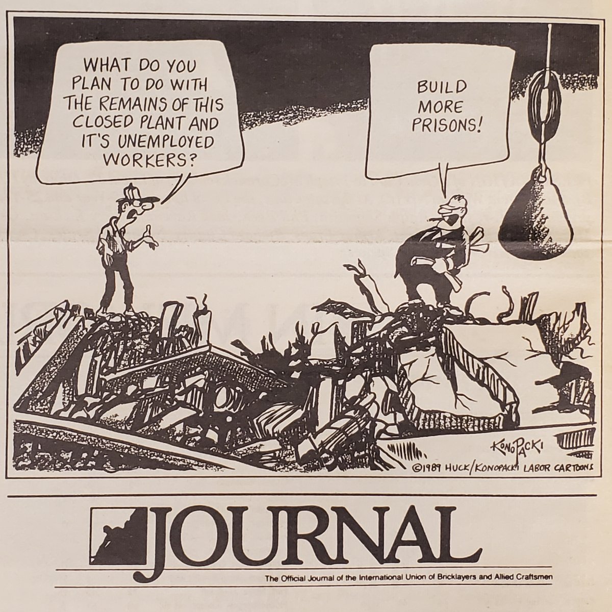 IUBAC's tweet image. Happy #FlashBAC Friday! Did you know the BAC Journal used to run comics?