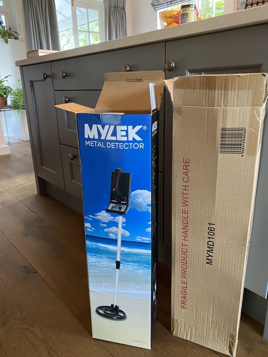 Is it normal to open the front door and find your mother metal detecting in the garden?