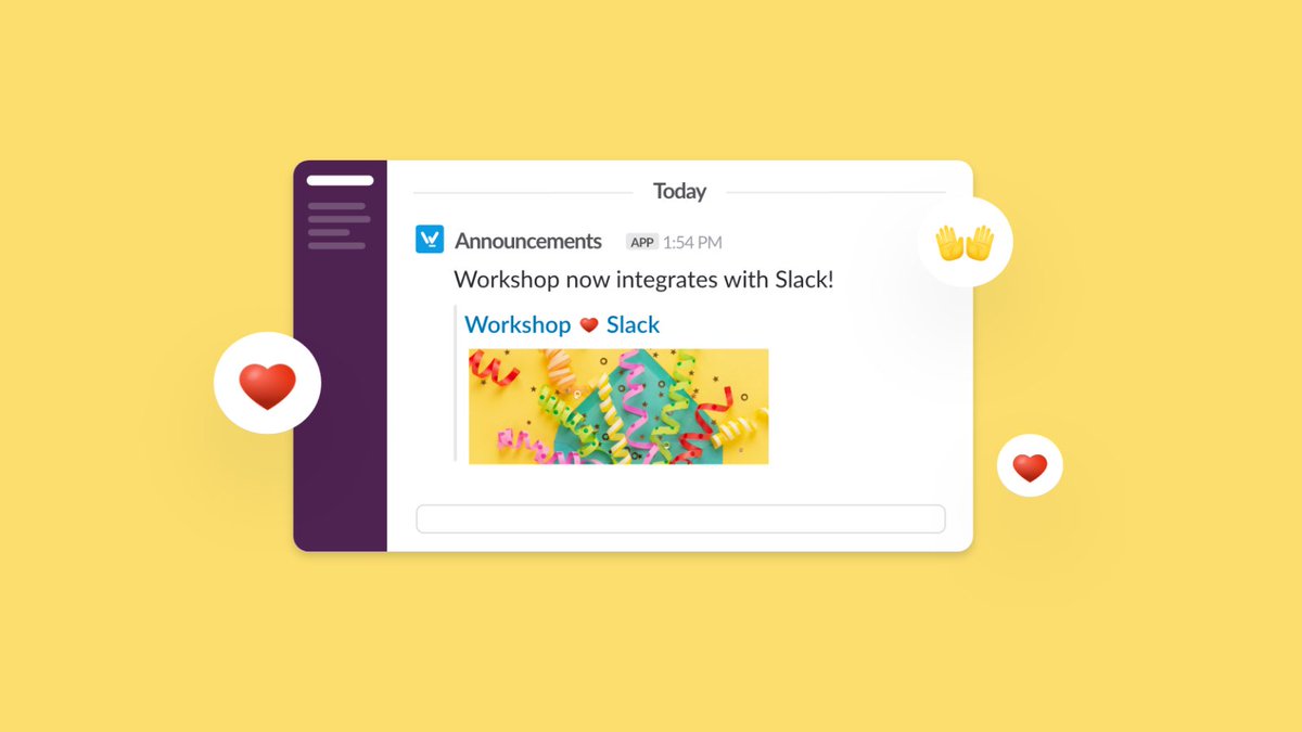 Workshop tweet media