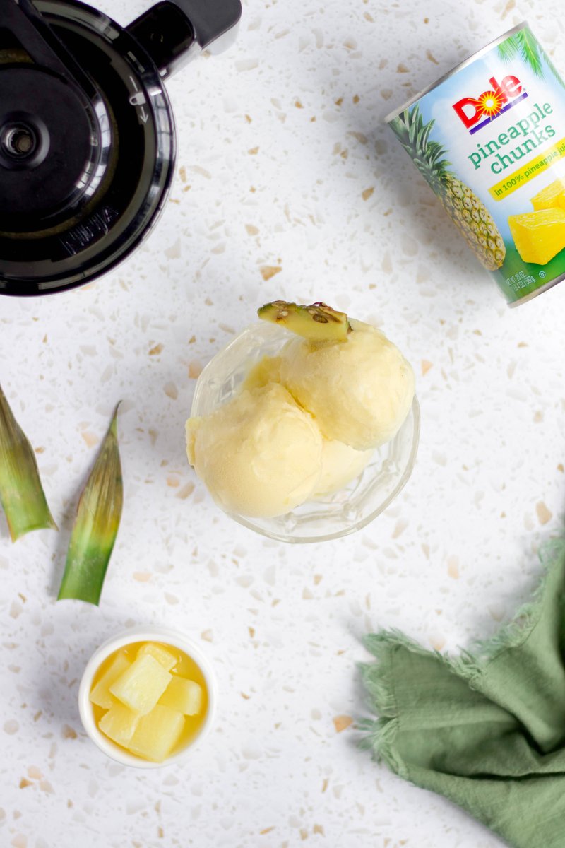 DoleSunshine's tweet photo. Easy sorbet? Yes way! Easily go from this 🍍 to that 🍨 with Dole and @ninjakitchen.
The Ninja™ CREAMi™ turns Dole® Pineapple Chunks into a crave-worthy sorbet in a snap! #NinjaCREAMi #NinjaPartner
https://t.co/tZ8pfOso6E https://t.co/sRwgoJJ0s2