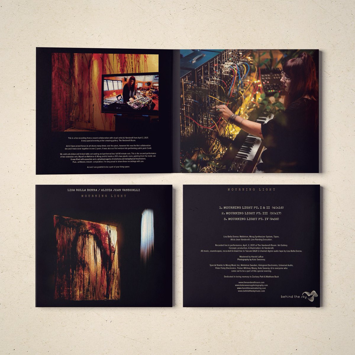 behind_the_sky_'s tweet photo. Proud to present our 17th #release: 'Mourning Light,' a deep and haunting journey from the ever prolific #lisabelladonna available TODAY on 6-panel #gatefold CD and #digital download!

↓
https://t.co/b2OXRlFPH8

Grab your copy before this limited supply is gone! https://t.co/1Lmv3G1pAx