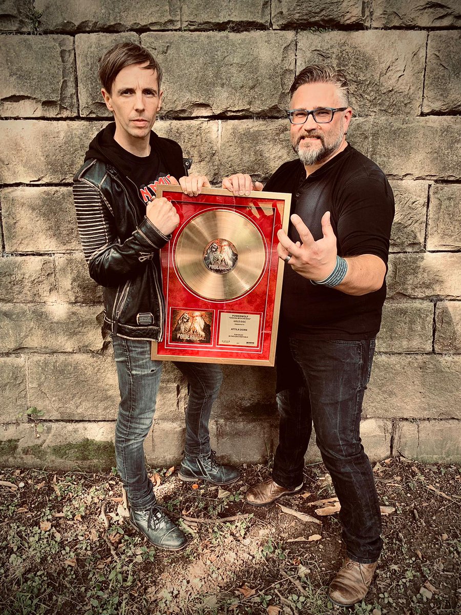 powerwolfband's tweet photo. We are very happy to announce, that our single "Dancing With The Dead" already reached gold status in Czech Republic. Have a great weekend, friends! #gold #dancingwiththedead #callofthewild #heavymetal #napalmrecords https://t.co/UAeqDgNsl9