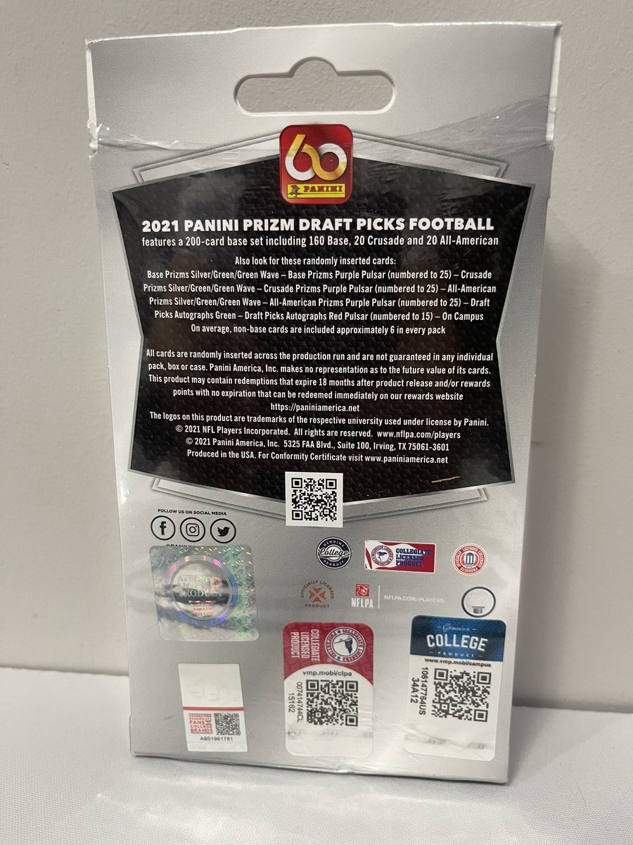 FastBreakCards's tweet photo. 🔥 Fast Break Fire Freebie! 🔥
No purchase necessary.
Free Shipping.
Risk Free.

Free.

Ends 5 PM (ish) EST.

2021 NFL Draft Picks Prizm Hanger.

To enter: Follow, Like, Retweet and comment #FastBreakFreebie 

No restrictions on shipping. https://t.co/oaoiDiWwpj