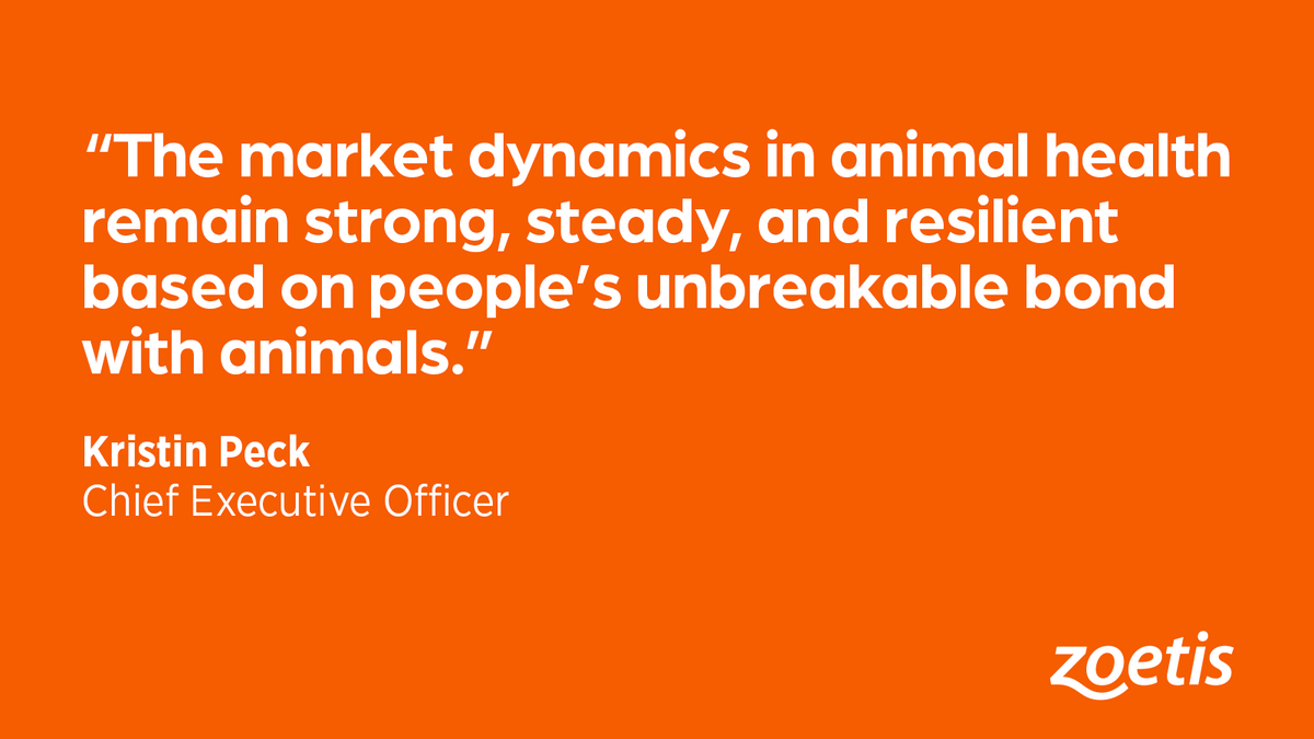 bmacpokes's tweet photo. Another great quarter for Zoetis! Today we announced Q2 2021 results. Read the full press release here. https://t.co/2vvI3Hp1CX #animalhealth #zoetisproud #earnings https://t.co/d6kgd7JnjT