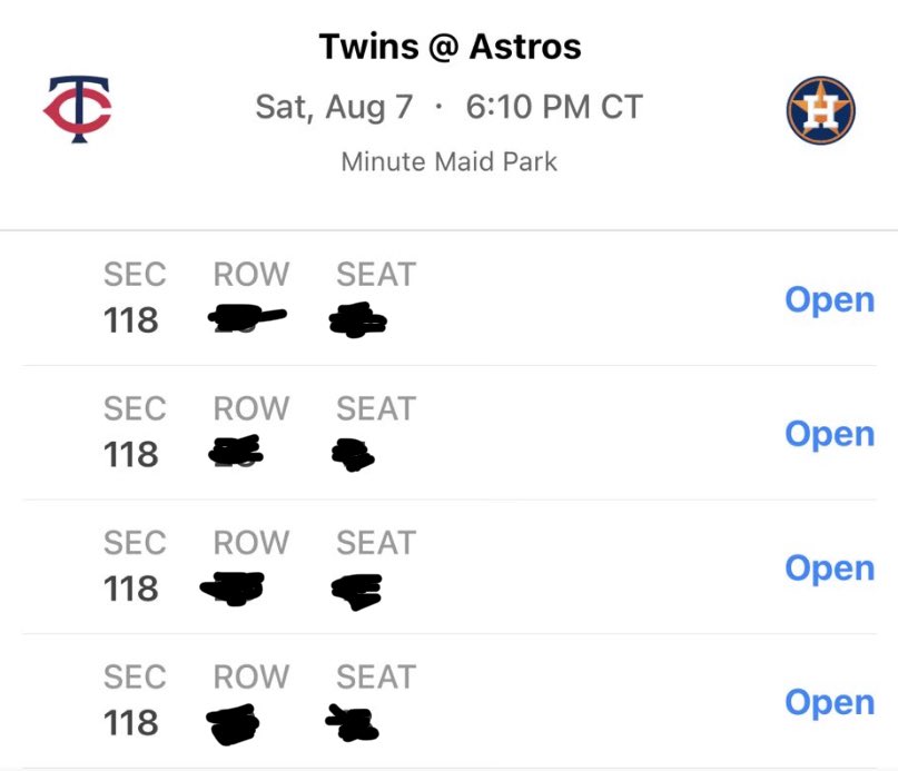 ApolloHOU's tweet image. 🚨 ASTROS TICKETS GIVEAWAY! 🚨

A generous person has anonymously donated 4 tickets for us to giveaway!

Section 118 for tomorrow (8/7) night’s game against the Twins! 

Must follow us, RT &amp;amp; Like this post, and comment tagging the people you want to go to the game with! 🤘