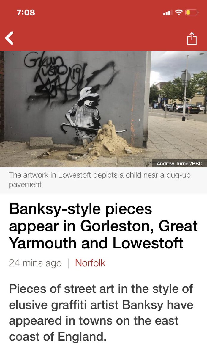 Banksy is on a Staycation