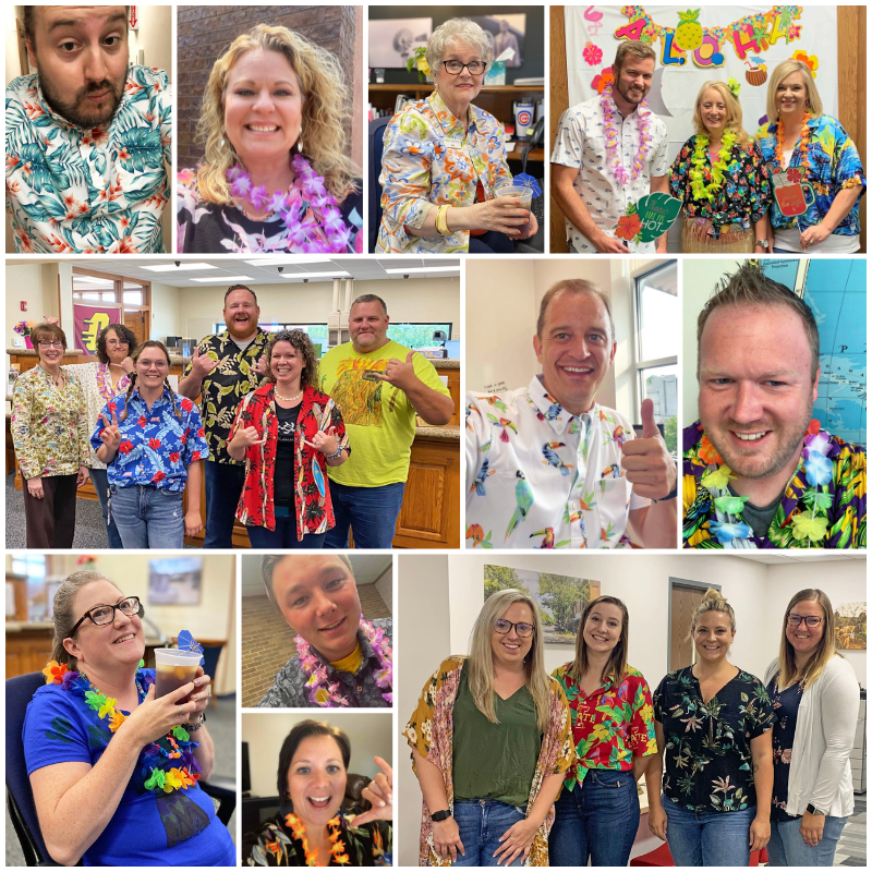 We've had some fun this week celebrating Employee Appreciation Week! 🌺 ☀️ This year we did a tropical theme and played games, had trivia and broke out our Hawaiian shirts! We thank everyone who works at TS Banking Group! 👏