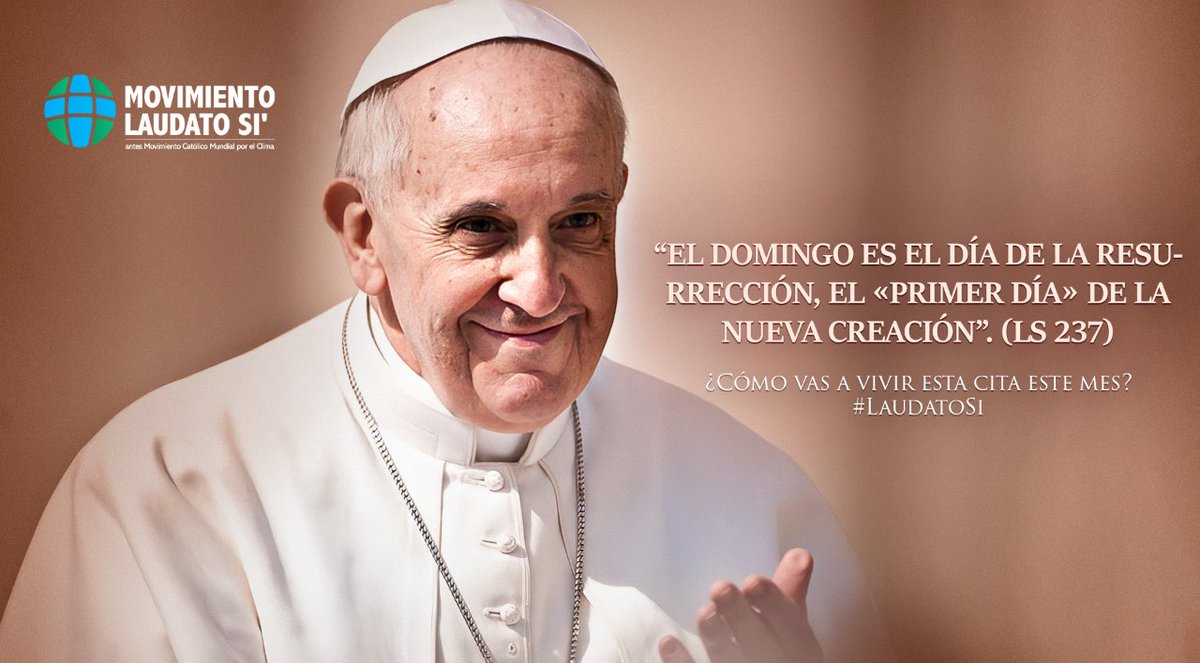 MovLaudatoSi's tweet photo. Desde ahora compartiremos la #frase #LaudatoSi' del mes 👴📗💬 ¿Cómo te habla esta frase? ¿A qué te sientes invitada/o? #Meditacion #Catolico #PapaFrancisco #EcoConversion https://t.co/0OuiaUj5zm