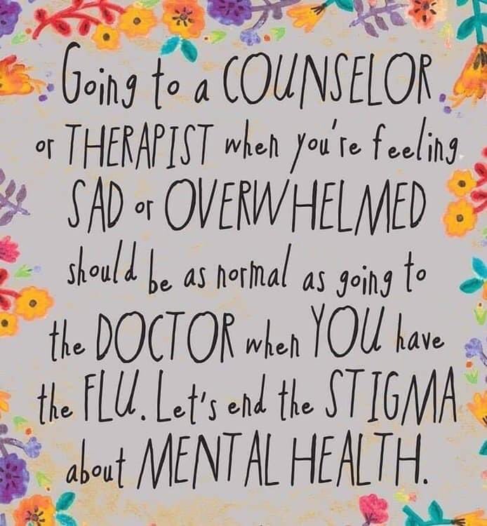 Everyone’s healing journey looks different, but mental health support can be so helpful as we recover from trauma. Let’s normalize it, and embrace it, for our own sake, and for healthy relationships with everyone around us.