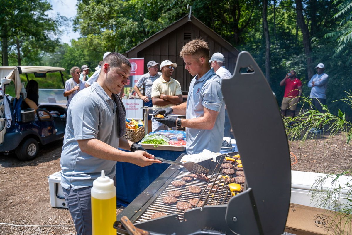 TYTUSGrills's tweet photo. The team that makes it all happen! Caleb Nunn, James Schulz, and Thomas E. McKinney II are the embodiment of TYTUS Grills. You won't find a harder working team! 

 #TYTUSGrills #grillingseason #TYTUSEddieGeorgegc https://t.co/obA0fH3vGt